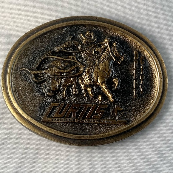 Other - 1981 Limited Edition Curtis Machine Company Belt Buckle Western Dodge City